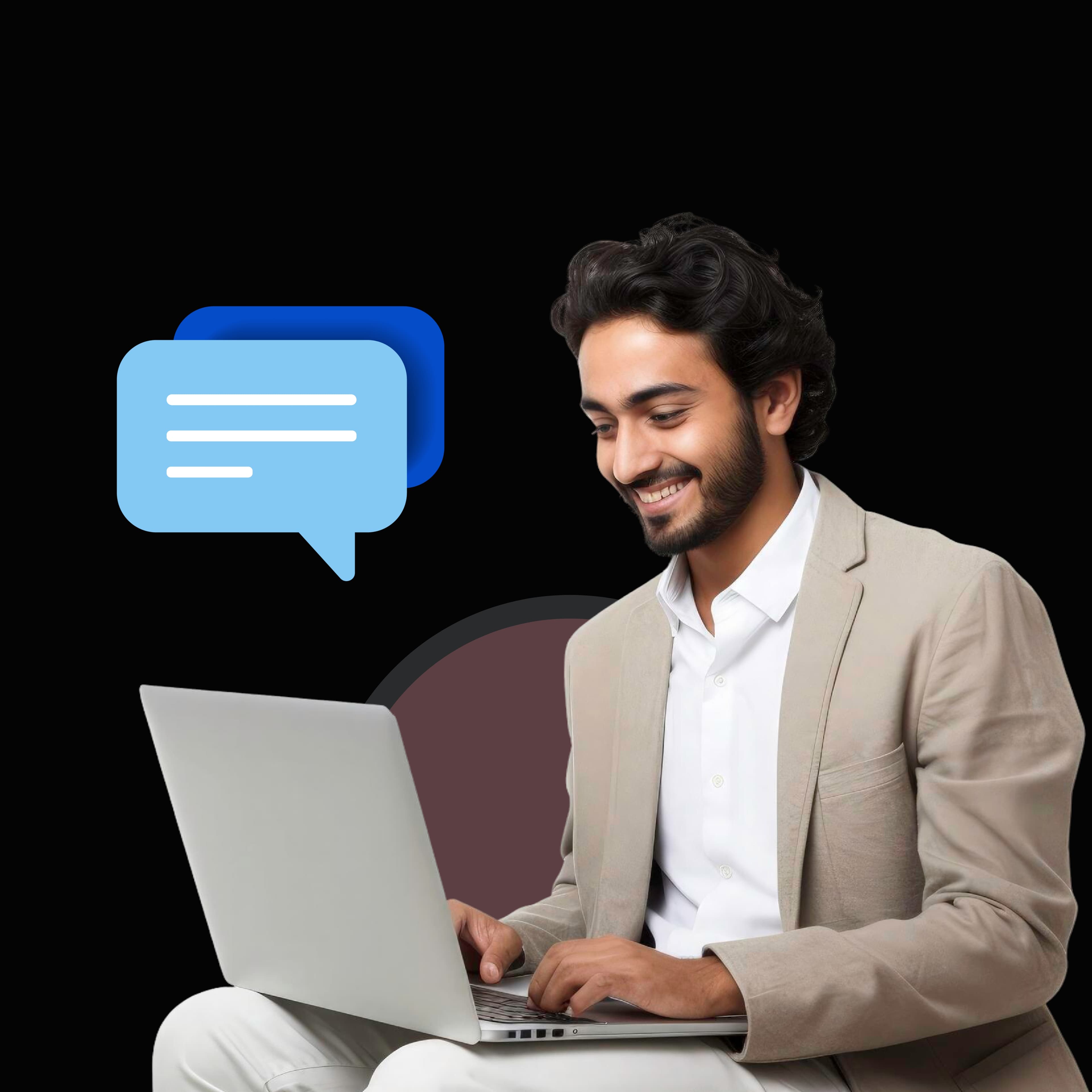 Chat illustration